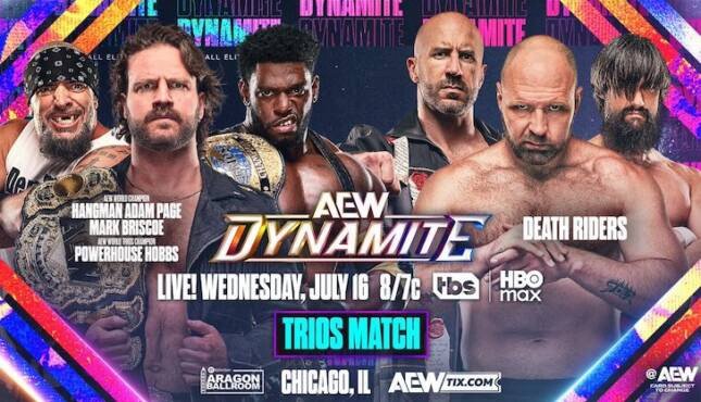 Trios Match Announced For On 7/16 AEW Dynamite img 2667 1