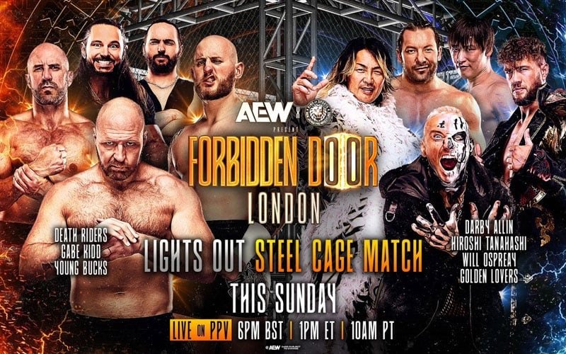 AEW x NJPW Forbidden Door Results (8/24/2025)