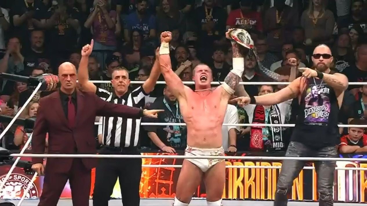 Kyle Fletcher Retains TNT Title At AEW X NJPW Forbidden Door