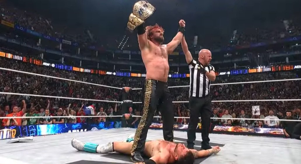 Hangman Page Retains World Heavyweight Title At AEW X NJPW Forbidden Door