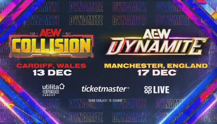 AEW Returns To The United Kingdom This December