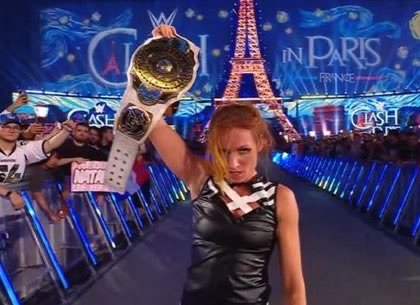 Becky Lynch Defeats Nikki Bella, Retain Women’s Intercontinental At WWE Clash In Paris