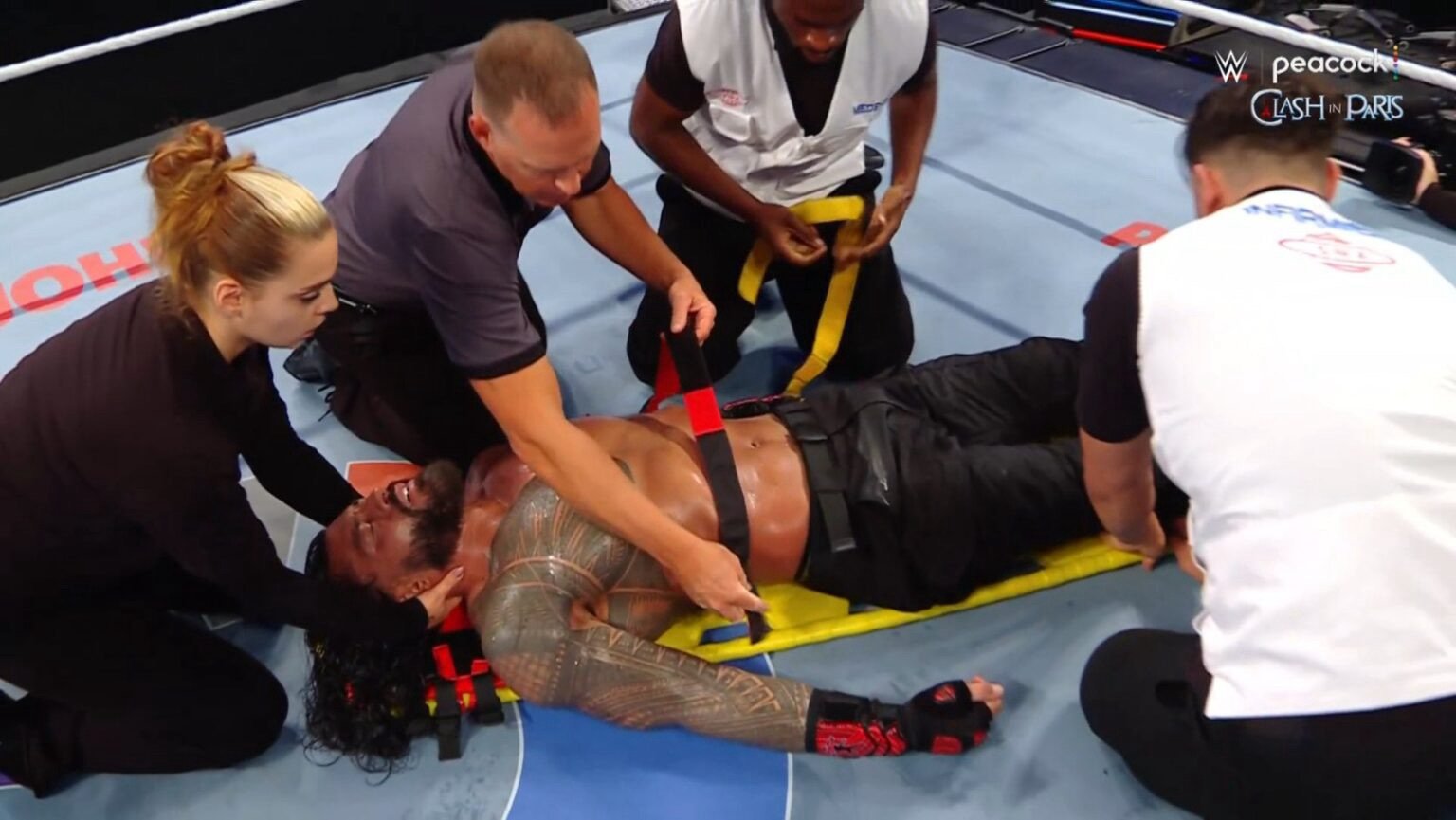 WWE Announces Roman Reigns Is “Out Indefinitely” After Clash In Paris Attack