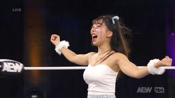 Riho Returns During 9/3 AEW Dynamite, Takes Out Mercedes Mone