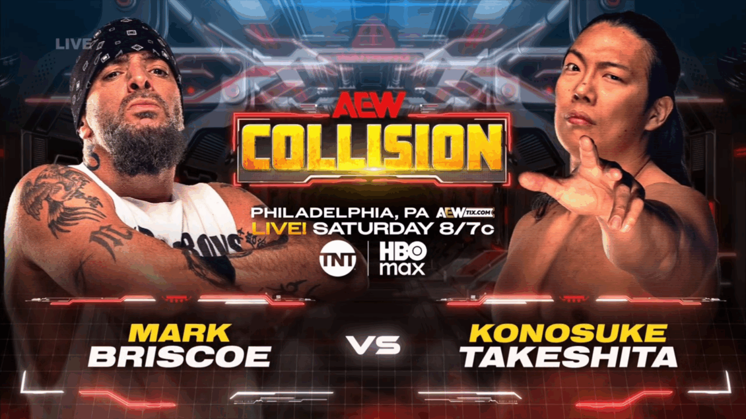 Mark Briscoe vs. Konosuke Takeshita,More Set For 9/6 AEW Collision