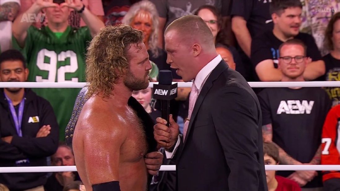 Adam Page VS Kyle Fletcher World Title Match Booked For AEW All Out 2025