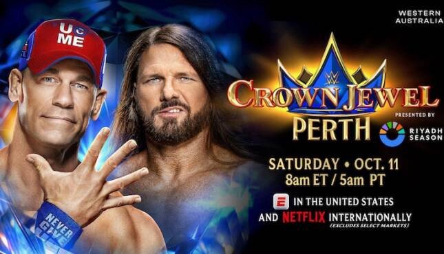 WWE Crown Jewel Event To Screen In Movie Theaters