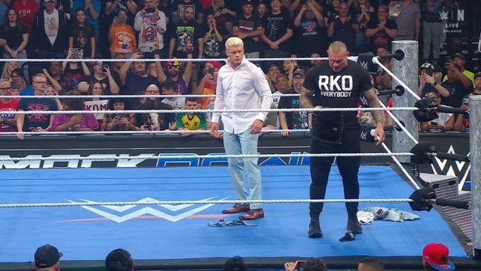 Randy Orton Saves Cody Rhodes From The Vision  On WWE SmackDown