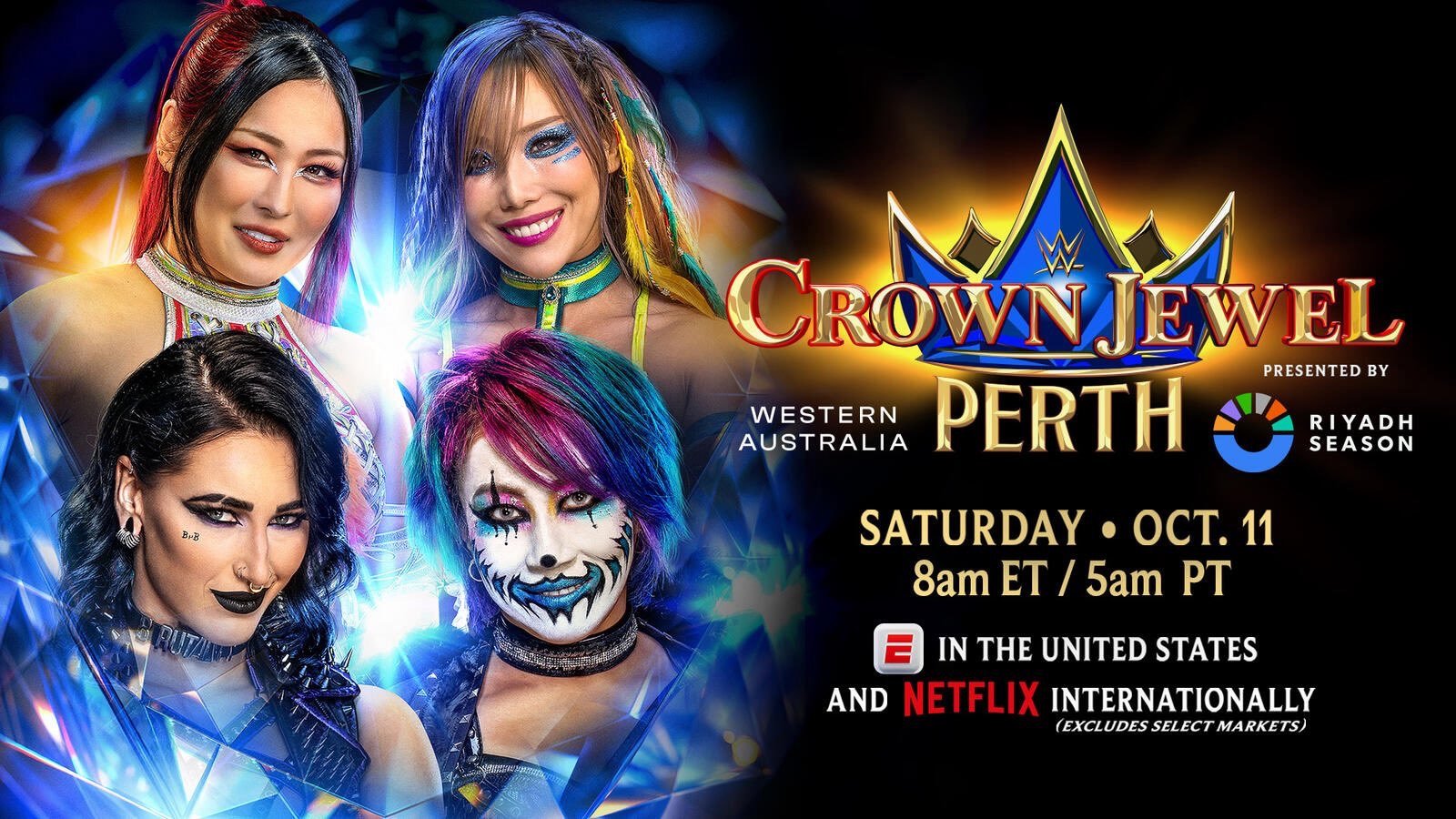 WWE Crown Jewel Perth Betting Odds Reveal