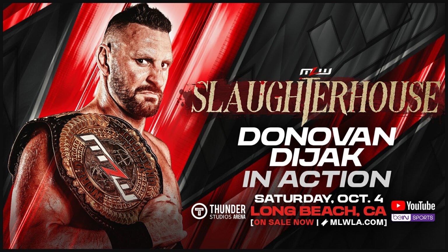 Donovan Dijak Announced for MLW Slaughterhouse