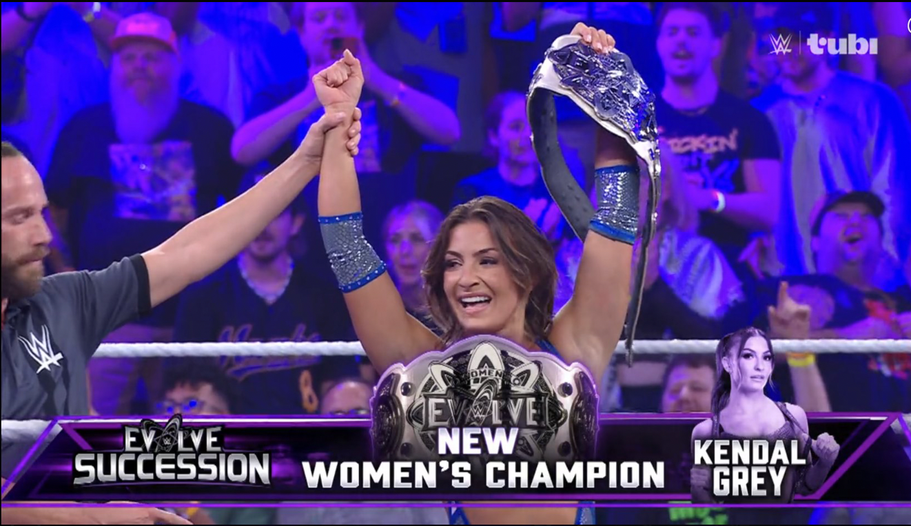 Kendal Grey Wins WWE EVOLVE Women’s Championship