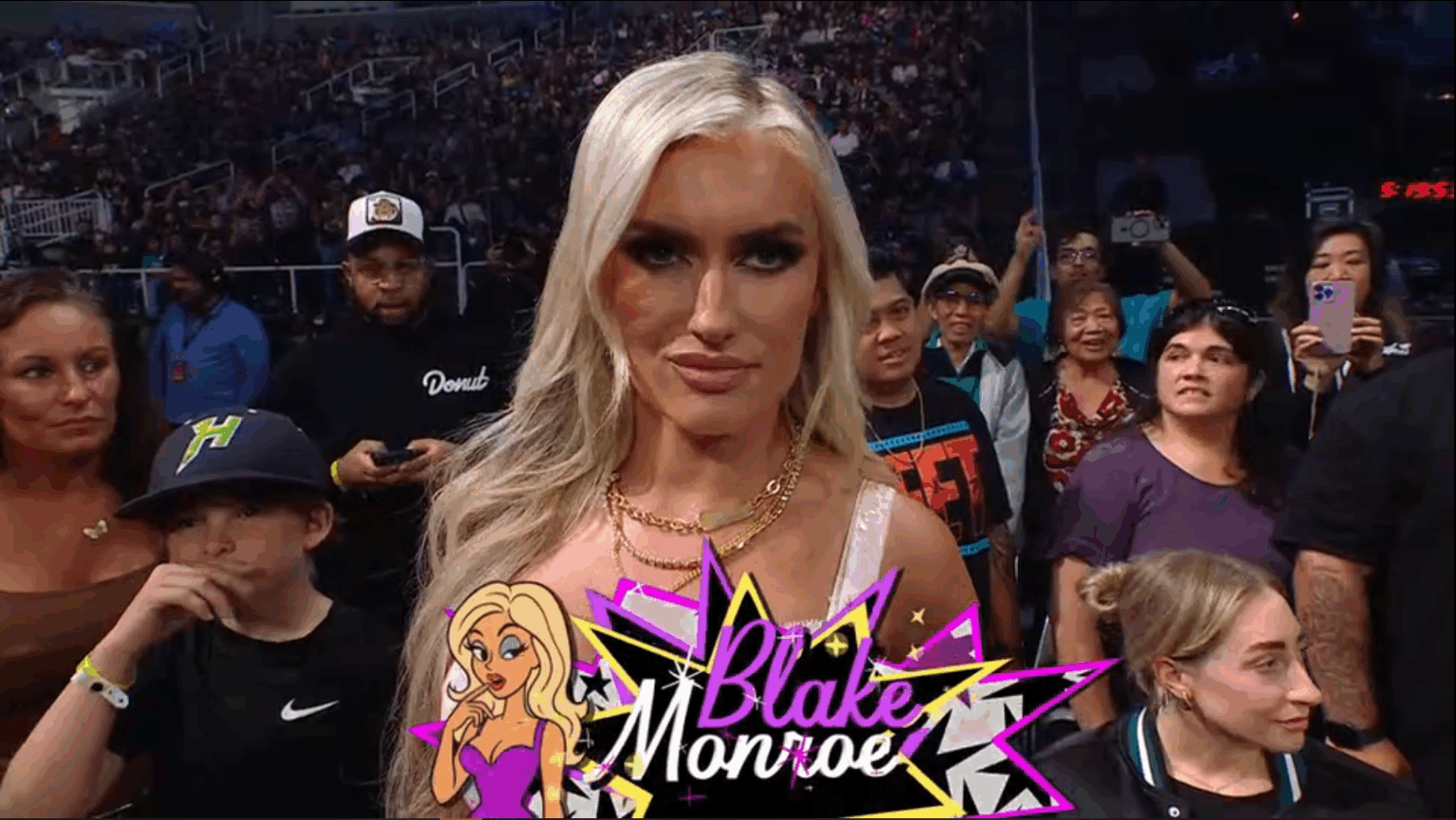 Blake Monroe Appears On WWE SmackDown