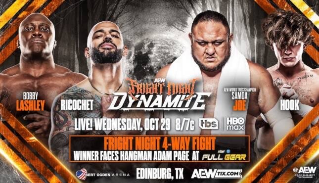 AEW World Title Number One Contenders Match, Don Calls Family Summit Set For AEW Fright Night Dynamite