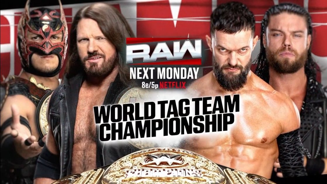 WWE World Tag Team Title Match & More Set For 11/3 WWE Raw